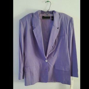 August Silk blazer